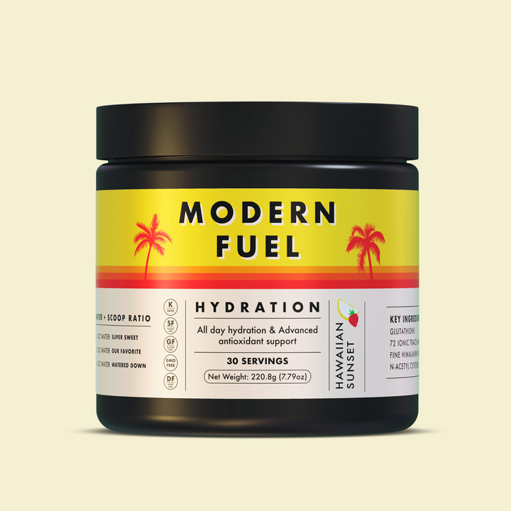 Modern Fuel Hydration – Electrolytes, Glutathione & NAC Formula